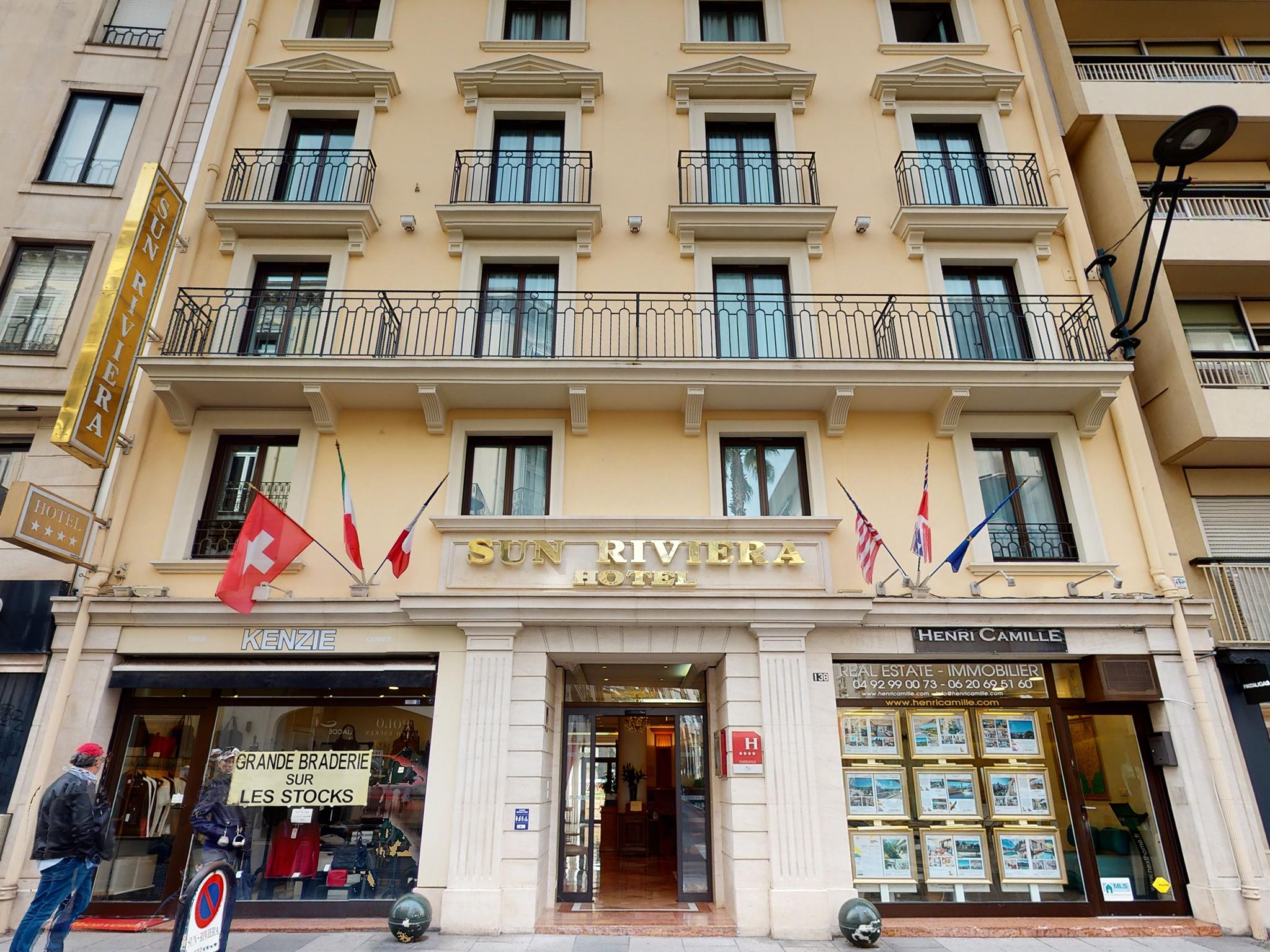 Sun Riviera Hotel Канны Экстерьер фото